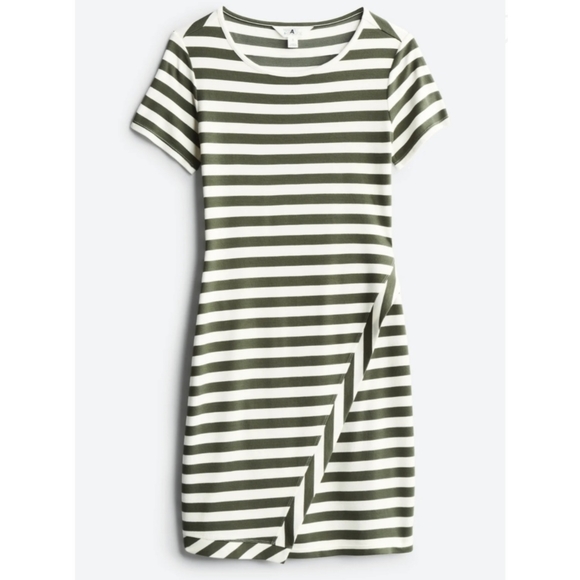 Market & Spruce Dresses & Skirts - Market & Spruce Brigitte Knit Dress Olive Green